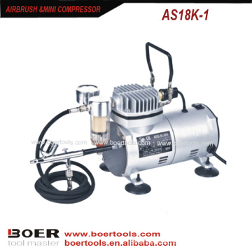 Airbrush Compressor Kit tragbarer Minikompressor